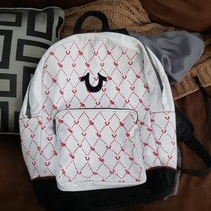 Authentic true religion backpack